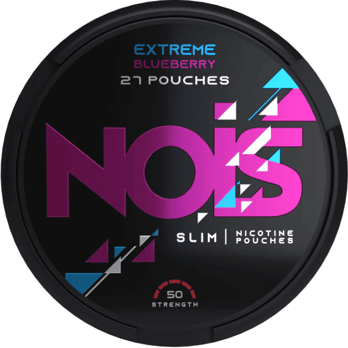 Nois Nicotine Extreme Saveur Myrtille Sachets 50mg/g