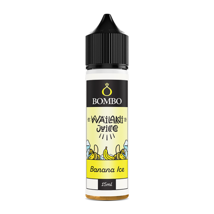 Arôme Glace Banane 15ml/60 (Longfill) - Jus Wailani par Bombo