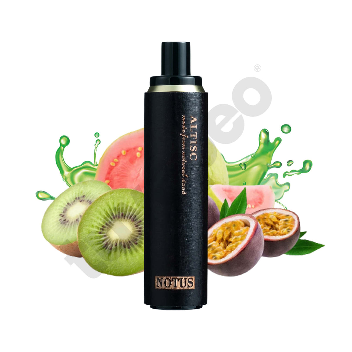 Vapers Desechables Altisc Notus Kiwi Passion Fruit Guava Vaper Sin Nicotina