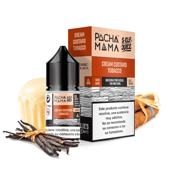 Pachamama Self Juice Sali Crema Pasticcera Tabacco 10ml