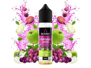15 ml Wailani Juice by Bombo Apple and Grape aroma bottle (15/60 ml longfill format), with a tropical and colorful design, which represents a fruity apple and grape flavor.