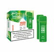 Aroma King Smart Gélule arôme pomme 20 mg/ml 1400 bouffées (2x700), dispositif vert avec boîte d'origine.