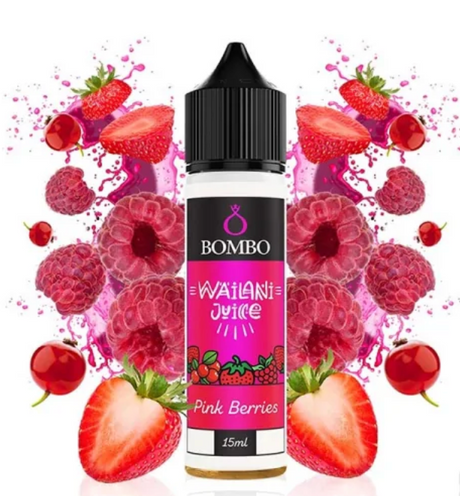 Aroma Bacche Rosa 15ml/60ml Longfill Succo Wailani di Bombo con frutti di bosco