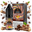 e-liquid bottle Bombo Bar Juice Chocolate Milk Hazelnut 10 ml, with a sweet design that evokes milk chocolate and hazelnut.