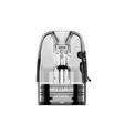 Hellvape Vsee cartridge, with transparent design that allows you to see the inside, integrated mouthpiece and black base compatible with pod-type devices.