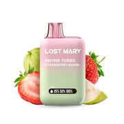 Disposable Vape with Nicotine Lost Mary BM1000 Strawberry Guava flavor 