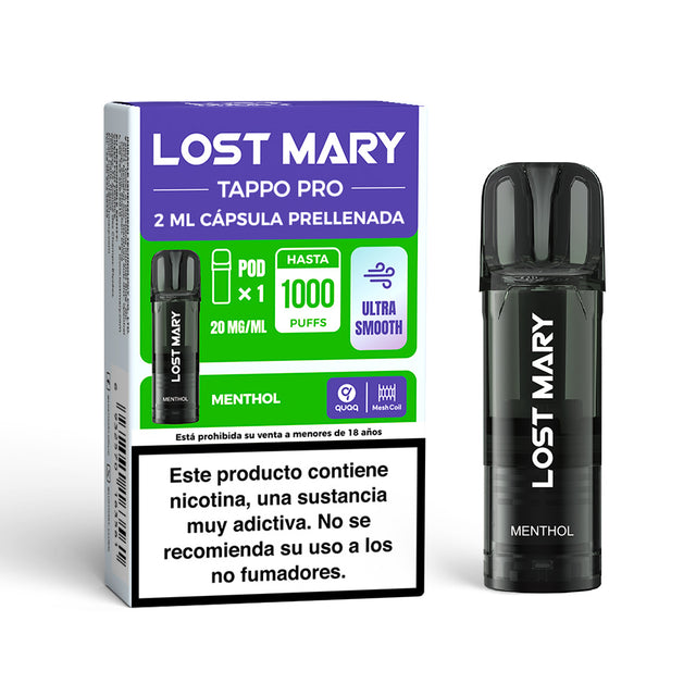 Lost Mary Tappo Menthol flavor