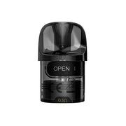 Cartouche de remplacement Lost Vape Pod E Plus, au design transparent, avec embout intégré et réservoir de 2 ml, compatible avec les appareils Thelema Elite et disponible en différentes résistances pour la vape MTL ou DTL.