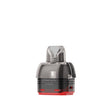 Cartucho de repuesto Oxva VPrime Pod con depósito semitransparente, base negra y detalles en rojo, diseñado para dispositivos Oxva VPrime (pack de 2 unidades).