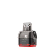 Replacement cartridge Oxva VPrime Pod with semi-transparent reservoir, black base and red details, designed for devices Oxva VPrime (pack of 2 units).