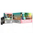 Confezione da 10 scatole di capsule Vapeame Watermelon Bubblegum, capsule vaporizzate al gusto di anguria con un tocco di dolce gomma da masticare, sistema 2x800 puff (fino a 1600 tiri), presentato nella sua scatola originale.