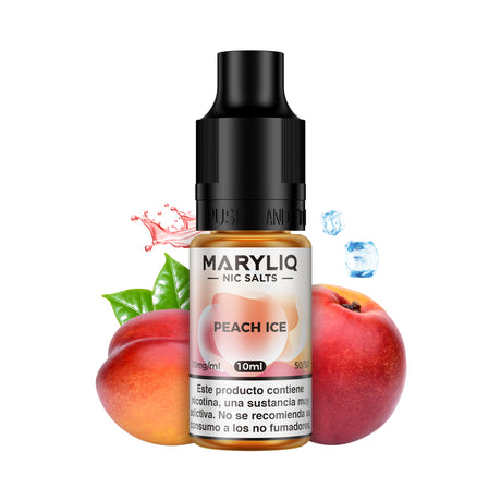 Sales de Nicotina Maryliq by Lost Mary sabor Peach Ice