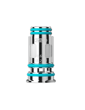 Resistencia Voopoo PnP X Coil de 0.6 ohm (pack de 5 unidades), con diseño metálico cilíndrico y juntas de sellado en color turquesa, ideal para un equilibrio entre sabor y producción de vapor.