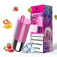 Vaper Desechable Sin Nicotina Vapeame 3 en 1 pink. 3 sabores ajustables: strawberry ice, strawberry banana y strawberry kiwi.