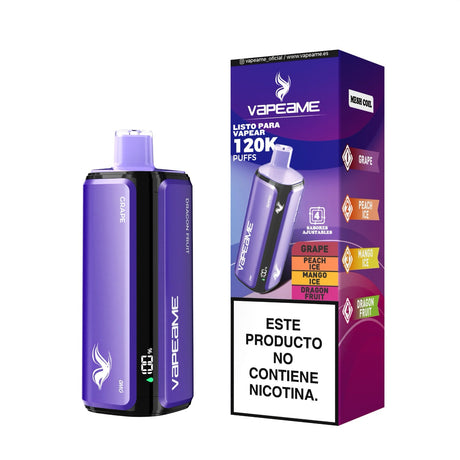 Vapeame Big Me Exotic Sweet 120.000 Puffs – 4 en 1 Sin Nicotina