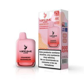 vapoteur jetable Vapeame Icon Arôme Fraise Pastèque 20mg (2% nicotine) 900 bouffées.