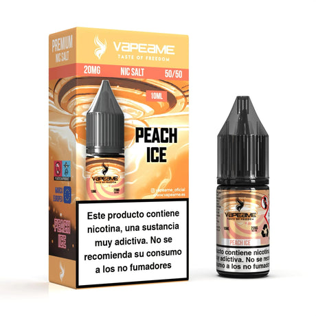 Vapeame Nic Salt Peach Ice 10ml 20mg nicotine salts
