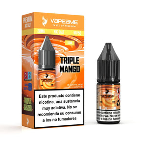 Vapeame Nic Salt Triple Mangue 10ml 20mg sels de nicotine