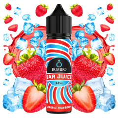 Bombo Bar Juice Aroma Banana Strawberry Ice 12ml/60ml Longfill