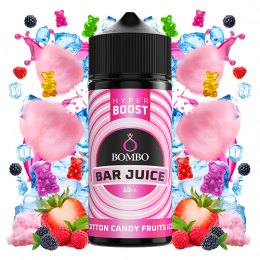 Parfum Longfill Bombo Bar Juice Fruits de barbe à papa à saveur supérieure 