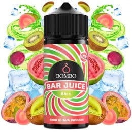 Bombo Bar Juice Parfum Longfill 24 ml de glace à la goyave Kiwi Pasion