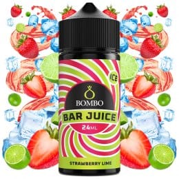 Bombo Bar Juice Parfum Longfill 24 ml de fraise et de citron vert