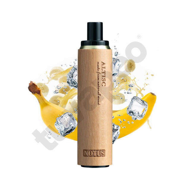 Disposable vapes Altisc Notus Banana Ice Vape Nicotine Free