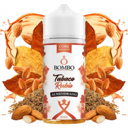 Bombo brand bottle, almond-flavored blonde tobacco. Core edition longfill
