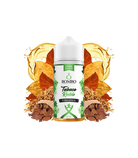 Bombo brand 20ml bottle, virginia flavor blonde tobacco. Core edition longfill