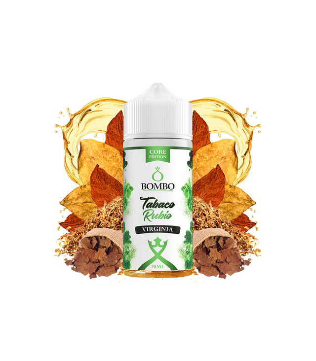 Bombo brand 20ml bottle, virginia flavor blonde tobacco. Core edition longfill
