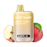 Lost Mary BM1000 Turbo Double Apple vape desechable sabor doble manzana