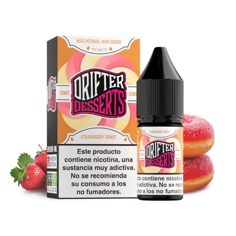 Sali di nicotina di Donut Drifter alla fragola
