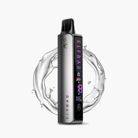 Elfa Master grigio argento. Svapatore con richiesta di controllo dell'intensità.
