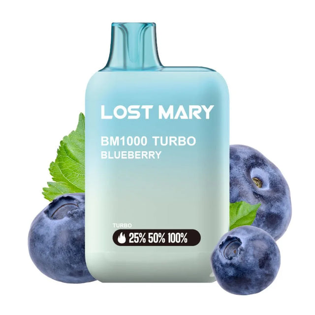 Disposable Vape Lost Mary Bm1000 turbo Blueberry flavor